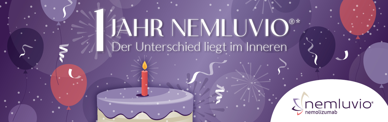 1 Jahr NEMLUVIO<sup>&reg;</sup> – Der Unterschied liegt im Inneren